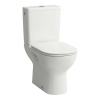 Laufen, Stojící kombinační mísa, rimless, hluboké splachování, svislý odpad H8240870000001 Varianta: Bílá
