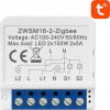 Šikovný spínací modul ZigBee Avatto ZWSM16-W2 TUYA