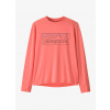 Mikina detská Patagonia L/S Cap SW T-Shirt - pickled pink