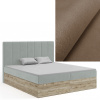 MD Kontinentálna Boxspring posteľ SUMATRA 160x200 výber z farieb MANILA_05