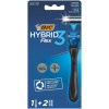 Holiaci strojček Bic System Hybrid Flex 3 Blister 1ks