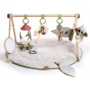 Tiny Love Boho Chic hracia deka s drevenou hrazdou