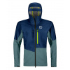 ORTOVOX Pánska bunda MESOLA JACKET deep ocean - modrá Veľkosť: M