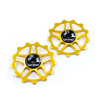 JRC Components kladky prehadzovačky 13z. keramické JRC pre Shimano 12r. MTB Farba: Žltá