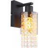 Globo Lighting Backey nástenná lampa 1x40 W mosadzná-dymová 15799W
