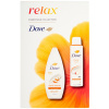 Dove Relax Bodx Care Set - Darčeková sada telovej starostlivosti