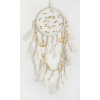 Lapač snov BEADS biely / dĺžka 20 cm