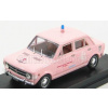 Rio-models Fiat 128 4 Door - 4 Porte Croce Rosa Celeste Servizio Medico Pediatrico 1971 1:43 Ružová