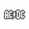 CUKROVÁ TLAČ jedlý obrázok na tortu Cukrová hmota ACDC Rock 4 + MENO TEXT