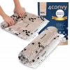 4convy vákuové vrece 40x60 na oblečenie, do kufra, rolovací, zrolovaný, malý