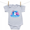 Boodyy Body s krátkym rukávom Už mám 1 rok Modrá 50 (0 mesiacov)