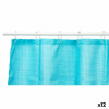 Berilo Záves do sprchy Bodky Modrá Polyester 180 x 180 cm (12 ks)