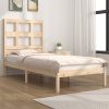 vidaXL Posteľ bez matraca 90x190 cm masívna borovica - Hnedá - 175709-109940