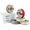 Spectrum 3D filament, PLA specials, 1,75mm, 5x250g, 80754, mix Stone Light, Stone Dark, Thermoactiv Red, Wood OAK, Glow Green 80754