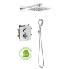 NOVASERVIS Sprchová sada podomietková termostatická ECO+, chróm, SADAECO52RT