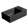 GSI KUBE X keramické umývadlo 40x23 cm, čierna mat 9484126