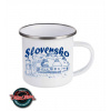 Plechový hrnček Slovensko