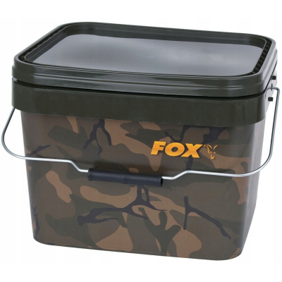 FOX Bucket Camo Square Bucket 10L (CBT006) (FOX Bucket Camo Square Bucket 10L (CBT006))
