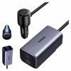 Ugreen Ec706 Nabíjačka do auta USB + 2x USB-C 150 W Silný kábel 1 m