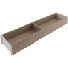 Zásuvkový rám- drevený dizajn, šírka 100mm 550mm Dub Bardolino E01S/SW