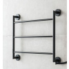 PMH Britta elektrický sušiak uterákov 859x712 mm, 42 W,elektrický kábel vpravo, Čierny PMH BR1B-RK