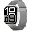 Remienok Epico Milanese+ pre Apple Watch 38/40/41mm - strieborný (69818182100002)