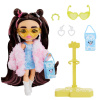Barbie Extra Minis Malá bábika Bunda s potlačou kravičky/Hnedé vlasy HKP90