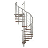 Minka STAIRS Kombinované točité schodisko Fusion orech/sivá pr. 160 cm