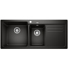 Blanco Naya 8 S granitový drez 116x50 cm čierna 525945