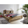 Bighome - IRON Posteľ Mango 140x200 prírodná, lakovaná