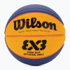 Basketbalová lopta Wilson Fiba 3x3 Game blue/yellow veľkosť 6