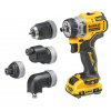 DeWALT DCD703L2T Vŕtačka s multifunkčnou hlavou 12V, 2 x 3,0Ah, kufor Tstak