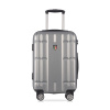 Plastový kufr TUCCI Massa M+ - stříbrná - 81 L