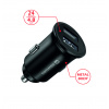 Swissten CL ADAPTÉR 2X USB 4,8A METAL ČERNÝ