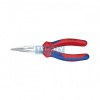 KNIPEX 25 05 140 Polguľaté kliešte s čepieľkami pre rádiotechniku, viaczložkové návleky,