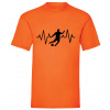 EKG futbal - Oranžová , Pánske , XXL
