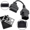 ADAPTÉROVÝ KÁBEL OBD2 17 PIN PRE MAZDA 323 626 MX 3 MX 6 +
