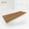 Obkladový panel MODEE - SLAB True wood Lamelový Dub Asturia WMSLS 210 2800x1175x4 mm Wood