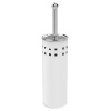 Aqualine SIMPLE LINE WC kefa valcovitá s otvormi, biela 04002W