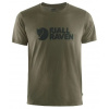 Tričko Fjällräven Logo T-Shirt M dark olive - S