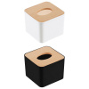 Držiak na toaletný papier - 2x štvorcový kryt krabice (Držiak na toaletný papier - 2x štvorcový kryt krabice)