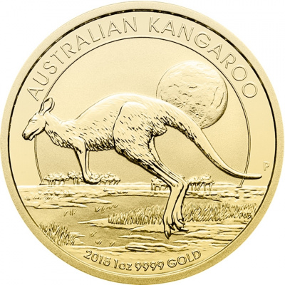 Perth Mint Zlatá minca Kangaroo 1 Oz