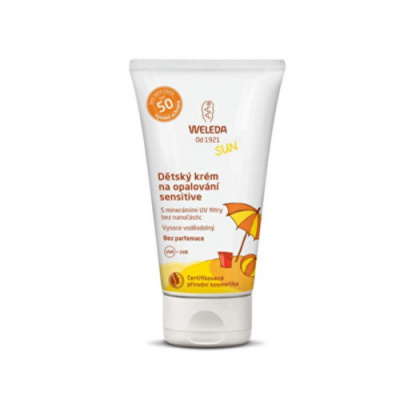 Weleda Sensitive SPF 50 - Detský krém na na opaľovanie 50 ml