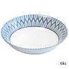 Hlboké keramické taniere 21,6cm, 6ks, Perfect Home 72261
