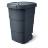 Prosperplast Popelnice Wheeler 95 l antracit, černé víko
