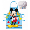 Detská zástera s kuchárskou čiapkou Mickey Mouse