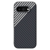 PROTEMIO 114728 ABEEL C CARBON Ochranný kryt pre Google Pixel 9a BLACK-SILVER