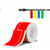 Niimbot štítky na kabely T 25x76mm 200ks Červené pr eB21, B21S, B3, B1S