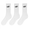 Puma 3 Pack Crew Socks Mens White 9-11