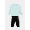 Detská tepláková súprava adidas tyrkysová farba, JW3432 92